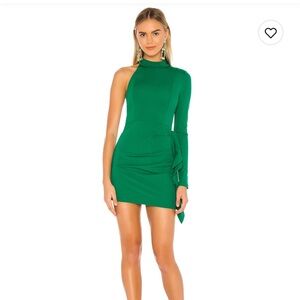 NBD Taj Green Mini Dress from Revolve - GREAT FOR MARDI GRAS